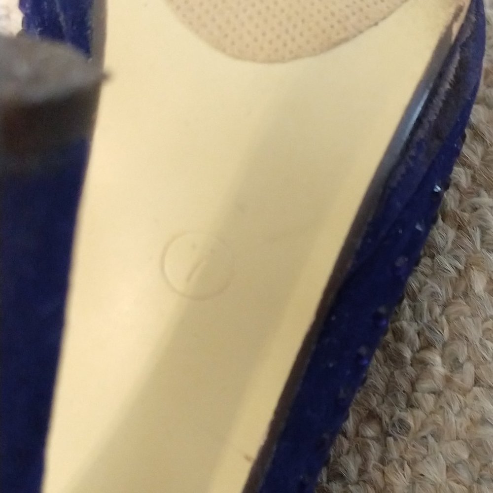 Open-Toe Rhinestone Ankle Booties - Picture 6 of 7